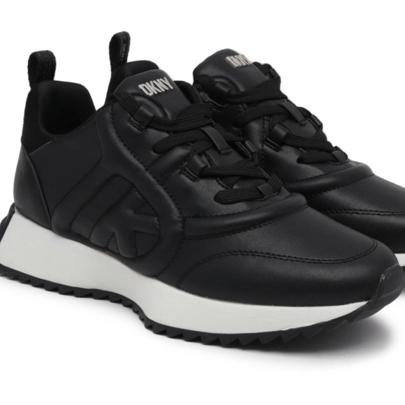 DKNY Kai Lace Up Wedge Low top sneakers - Picture 5 of 5